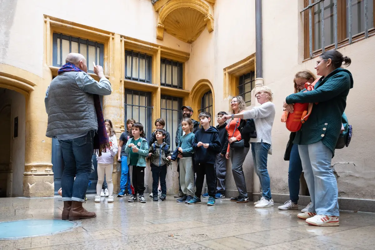 Visite contée du Vieux-Lyon pour les enfants