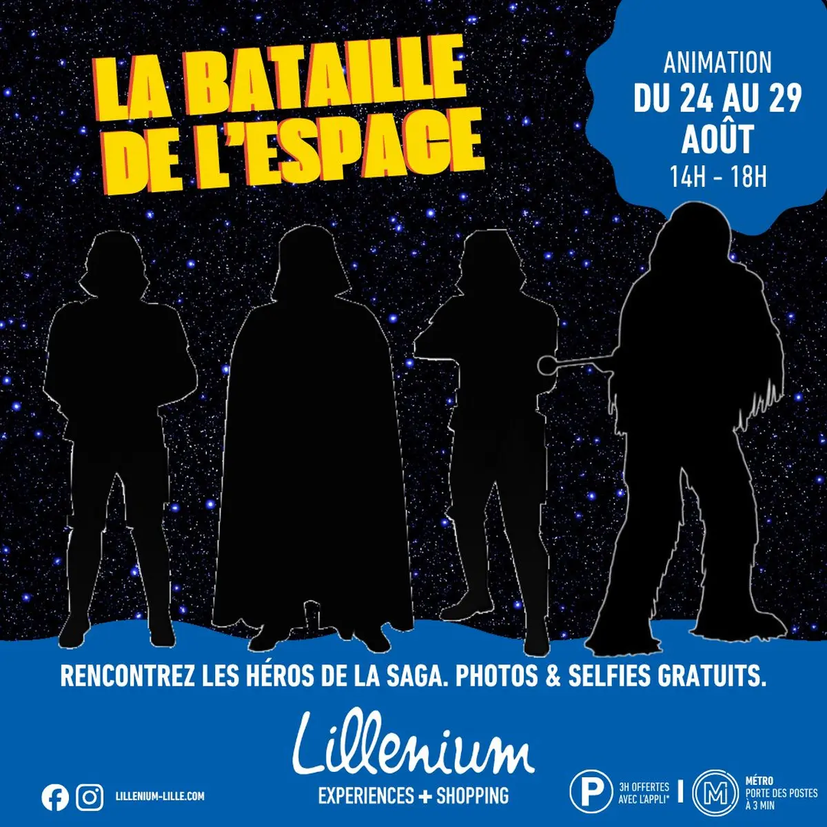 La bataille de l'espace !