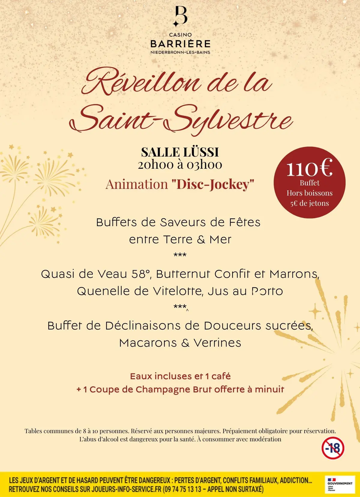 Soirée Saint-Sylvestre en Salle Lüssi