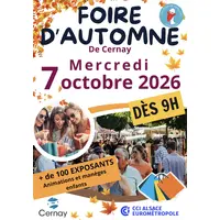 Foire d'automne Mercredi 7 octobre 2026 à Cernay &copy; G.Lombardo