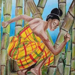 Et si le madras pouvait se peindre?
