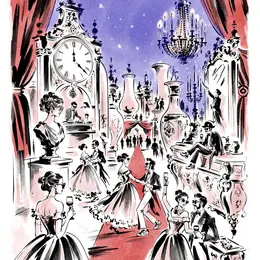 Un Bal Second Empire à Biron, pour la Fête des Puces