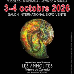 31éme Salon International de Rouen Fossiles, Minéraux & préhistoire