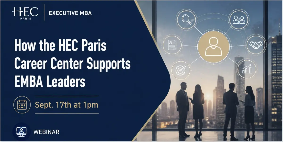 Comment le Centre de carrières de HEC Paris soutient les responsables EMBA