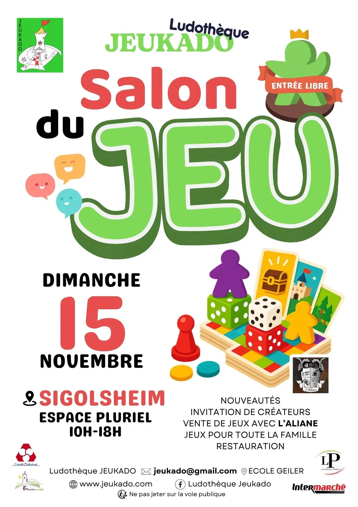 Salon du jeu à Sigolsheim 2026
