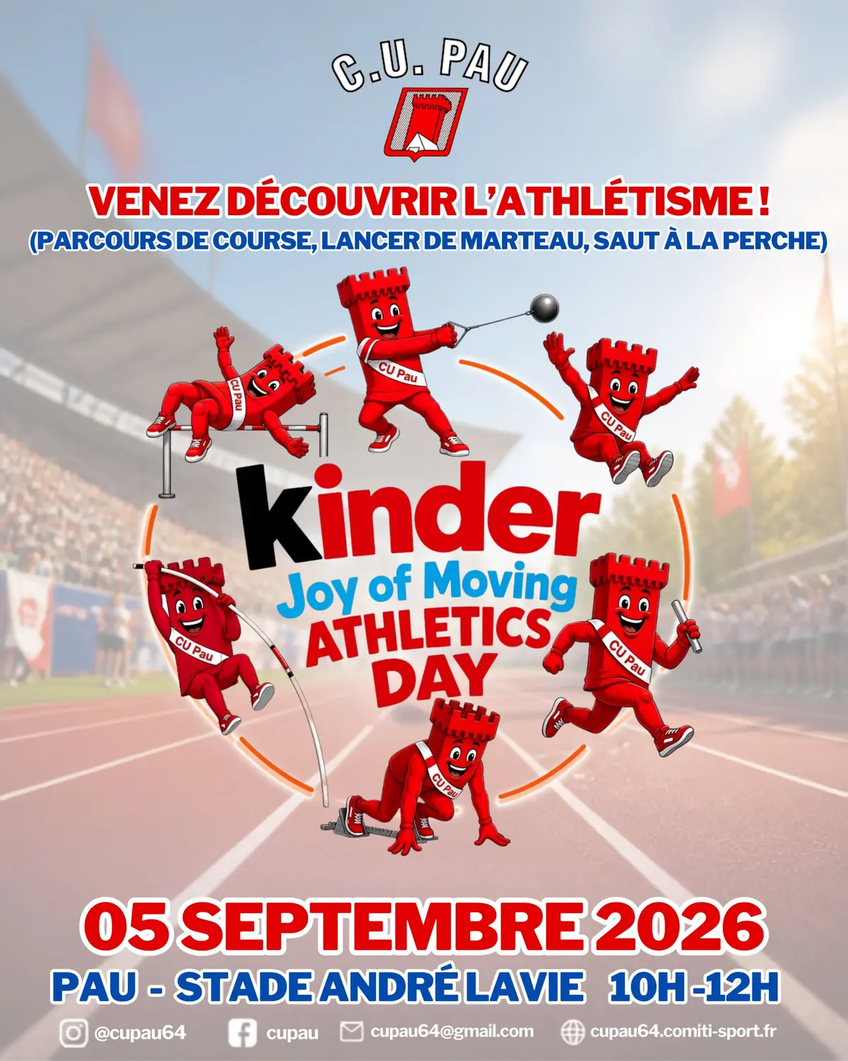 CU PAU KINDER Athletics Day