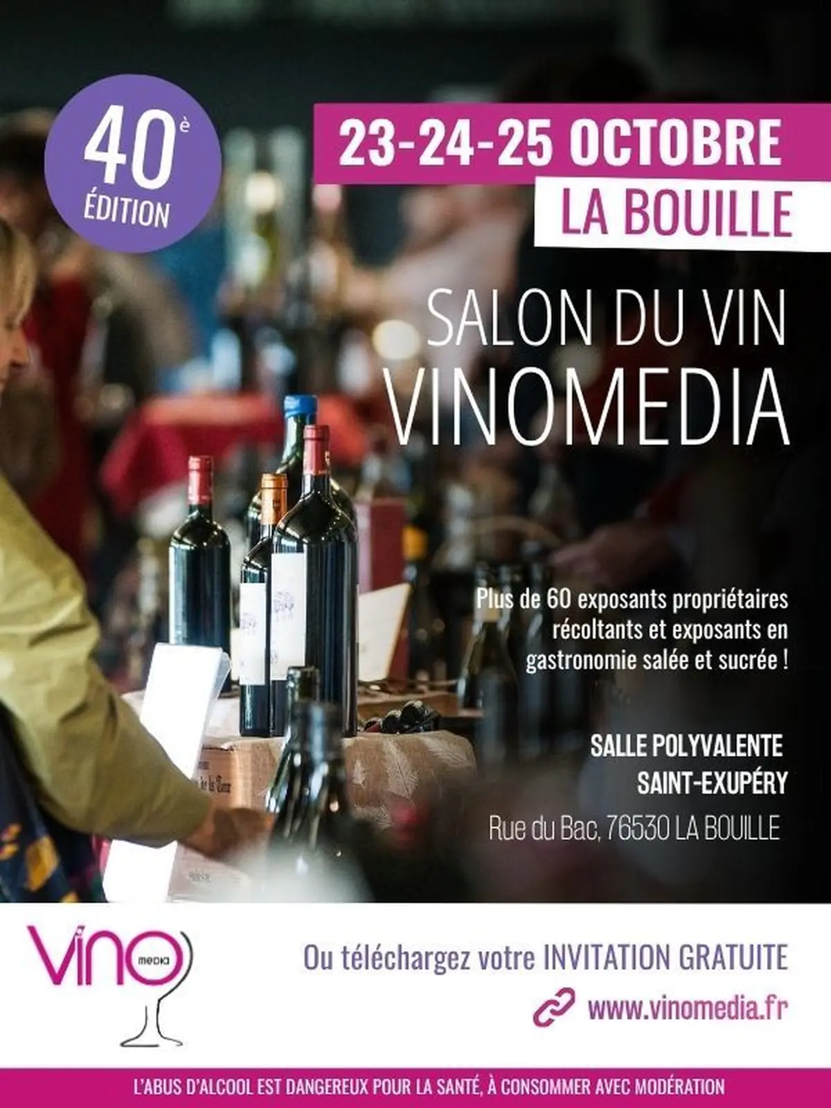 Salon du vin VINOMEDIA