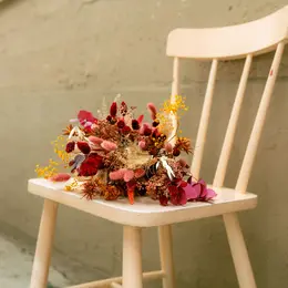 Atelier bouquet en fleurs séchées - Les Créatives Strasbourg