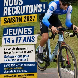 Recrutement jeunes cyclistes 14 à 17 ans 