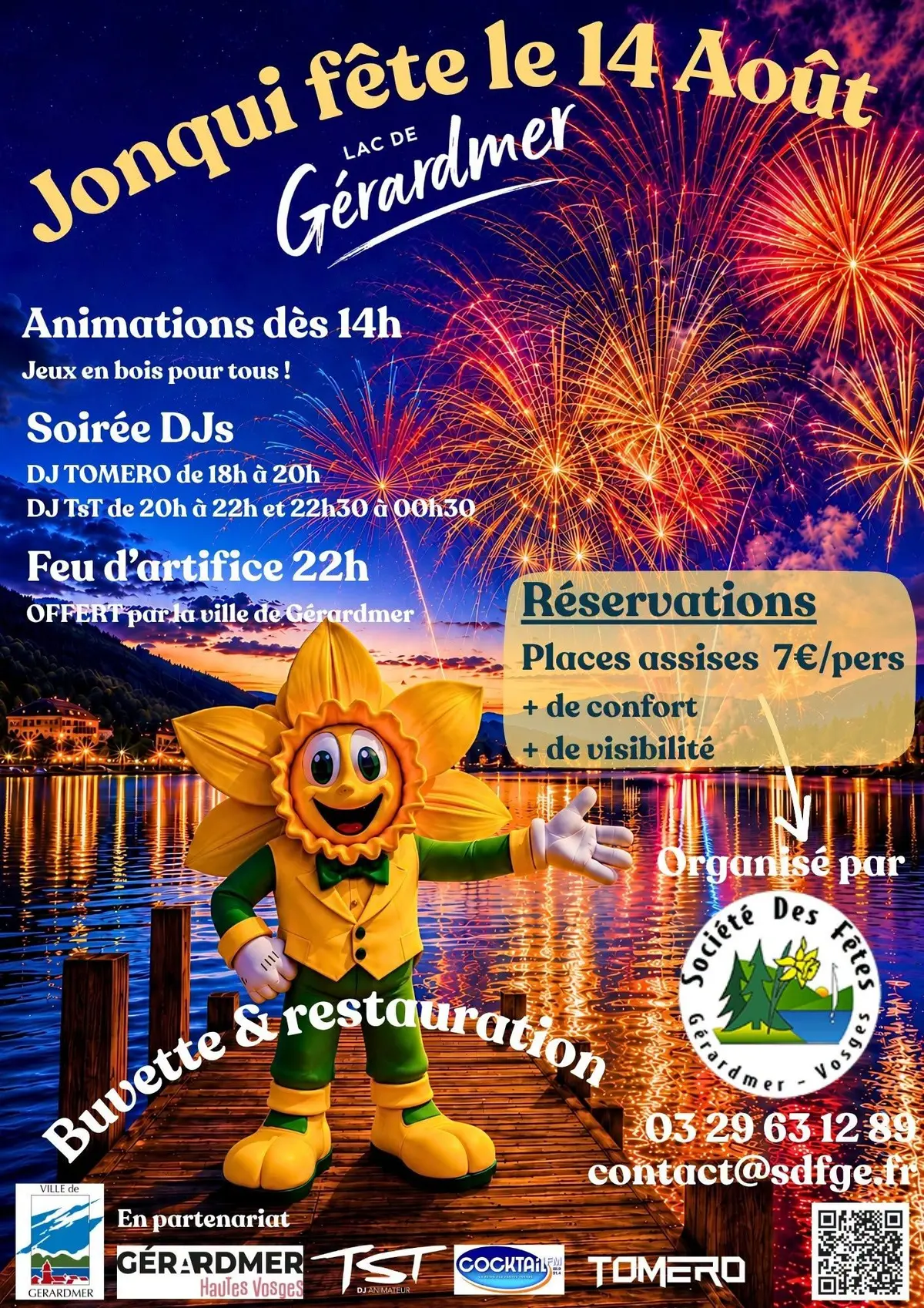 Jonqui fête le 14 aôut