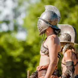 L'été des curieux, Atelier en famille Jeux romains 