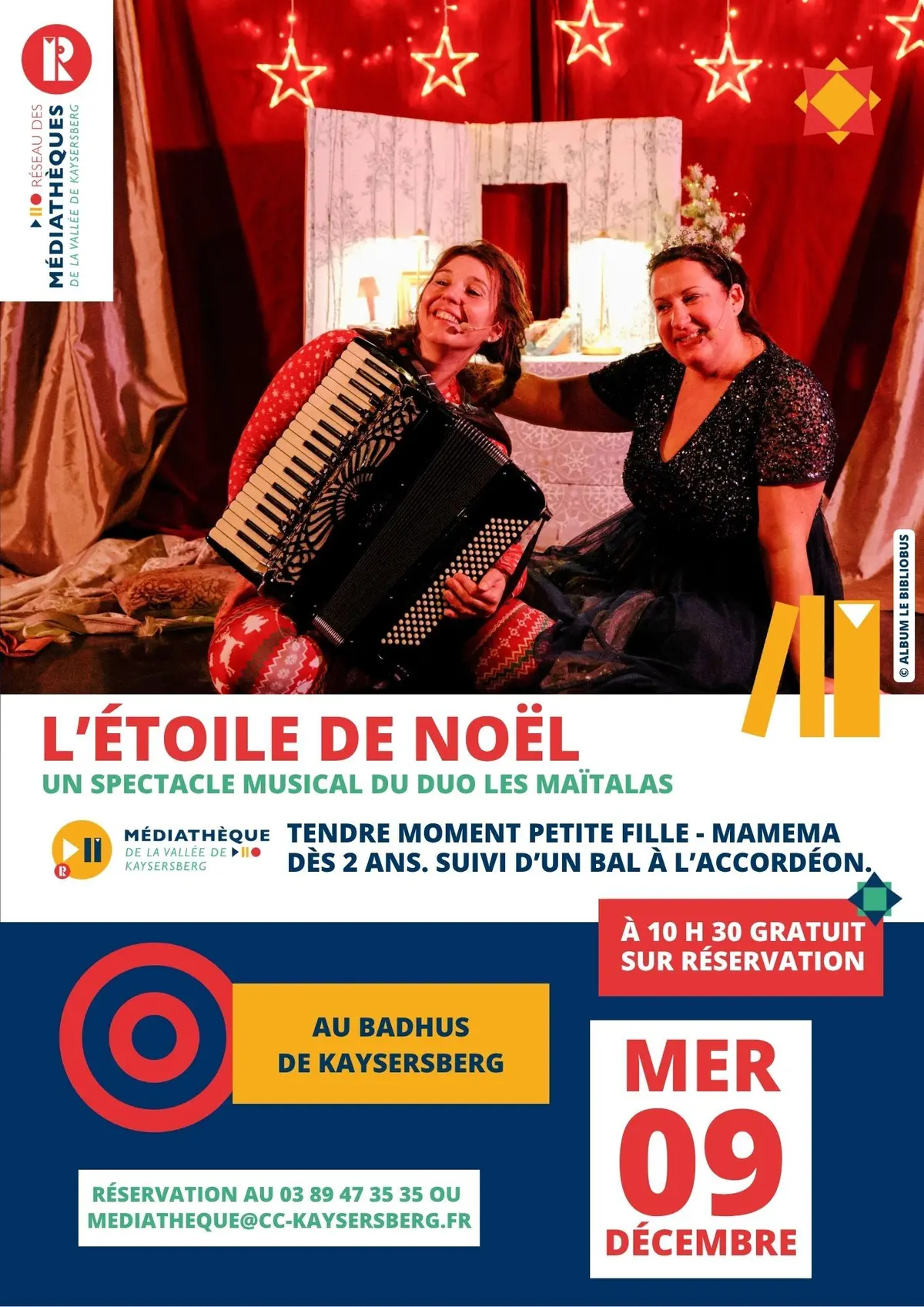 Spectacle jeunesse : L'étoile de Noël