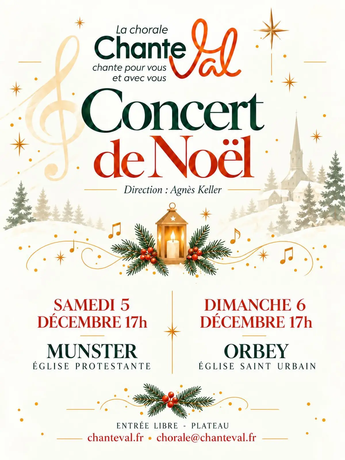 Chanteval chante Noël pour vous et avec vous