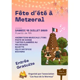 Fête d’été à METZERAL  