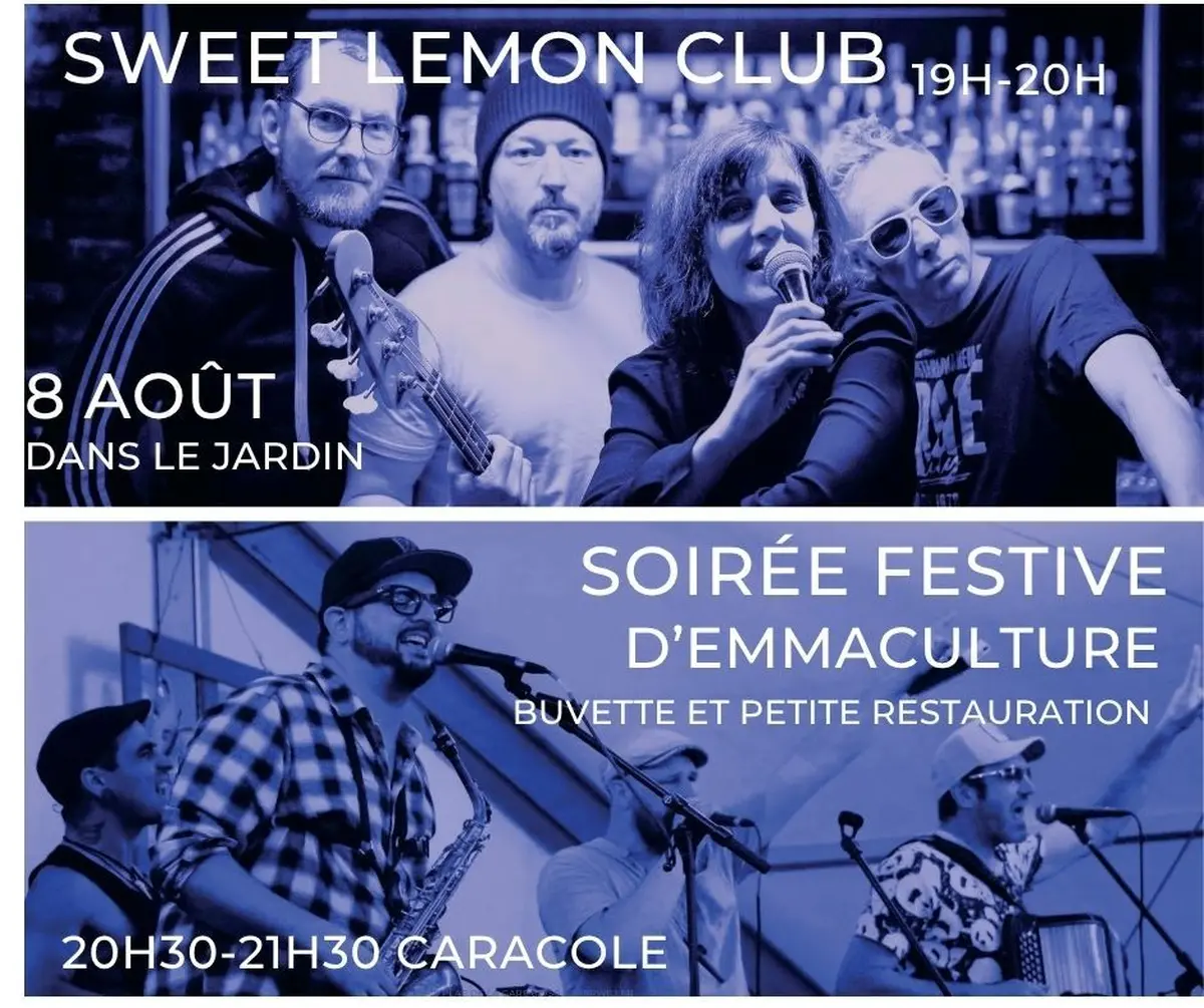 Soirée festive au jardin d'Emmaüs Scherwiller