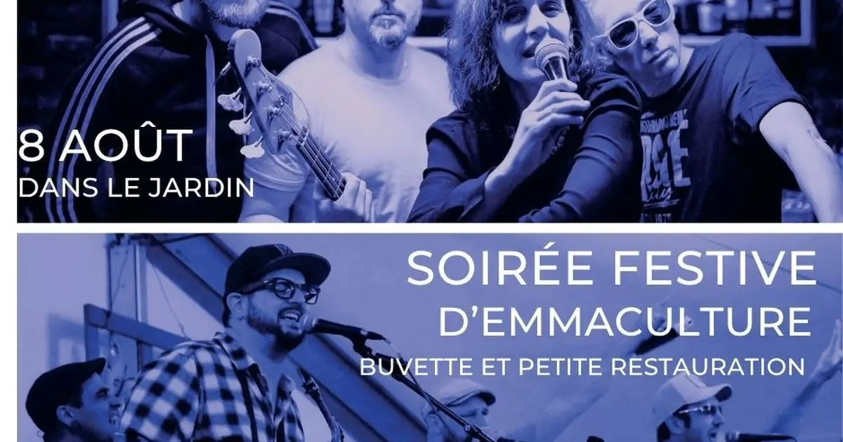 Soirée festive au jardin d'Emmaüs Scherwiller