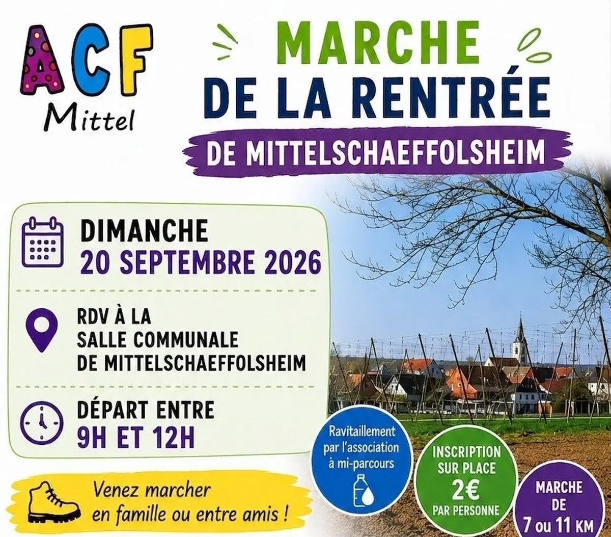 Marche de la rentrée