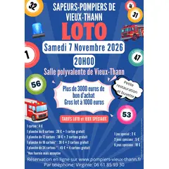 Loto des Sapeurs-Pompiers de Vieux-Thann