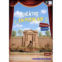 Théâtre en plein air avec la Comédie de Colmar
