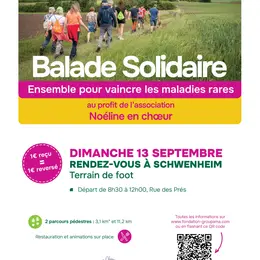 Balade Solidaire à Schwenheim