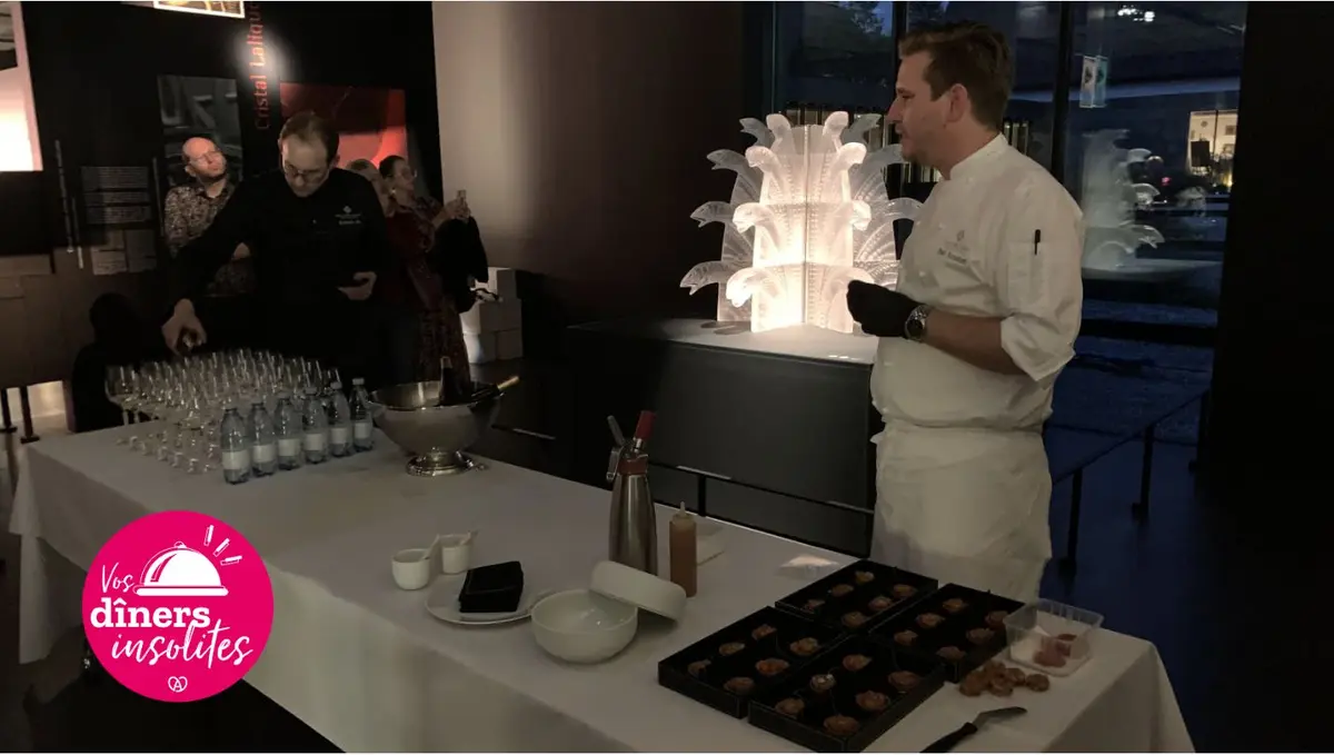 Apéritifs insolites au Musée Lalique