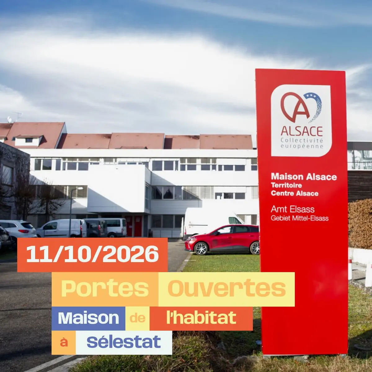 Portes ouvertes à la Maison de l'habitat du Centre Alsace !