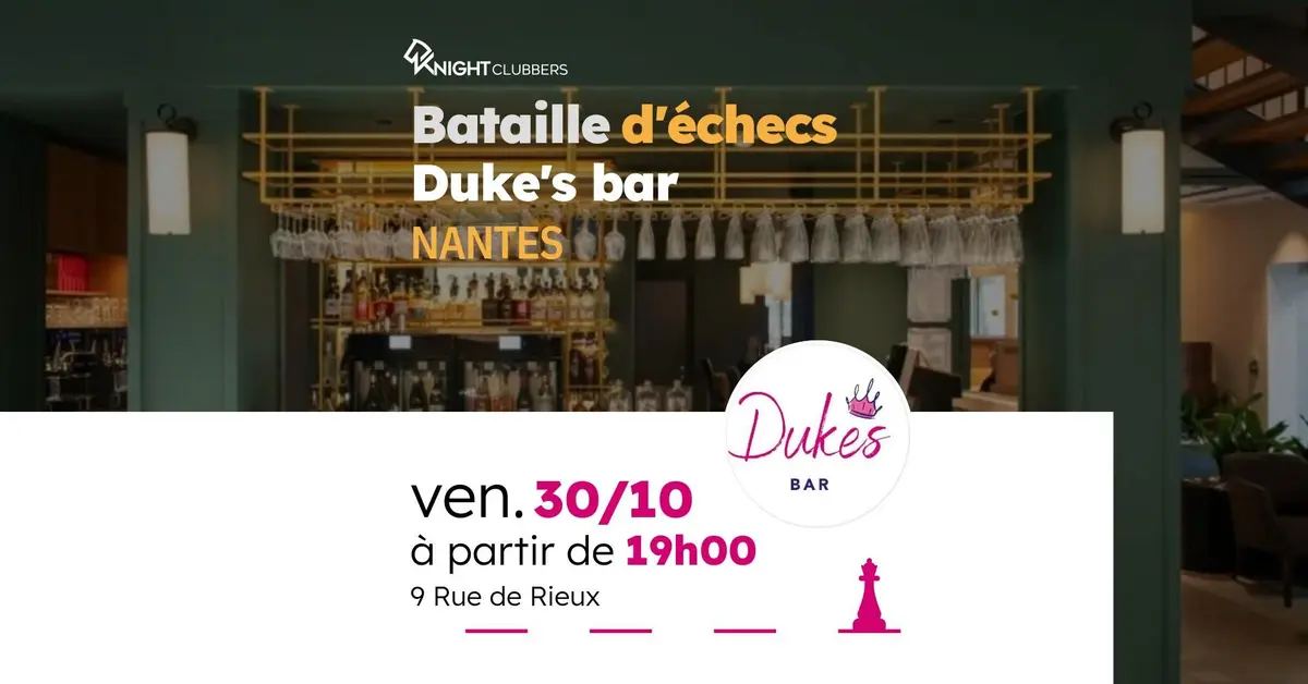 Bataille d'échecs au Duke's Bar