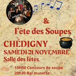 Concert et bal avec Ganf of Musette et Concours de soupe