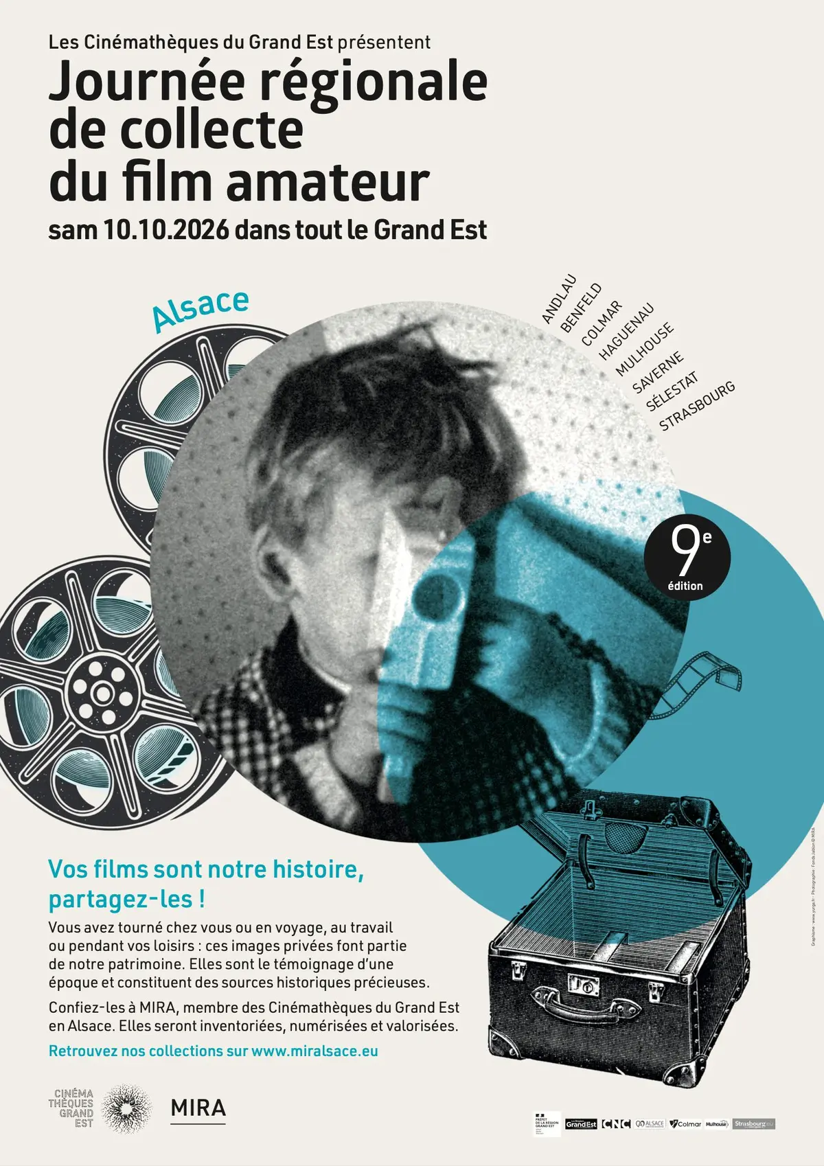 Journée régionale de collecte du film amateur - 9e édition