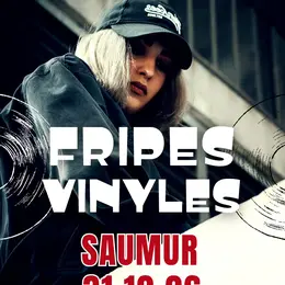 Grande vente de fripes et vinyles. Saumur. Salle du Thouet André Lacaze