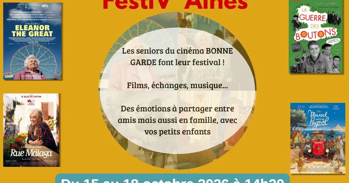 Festiv'aînés Cinéma Bonne Garde