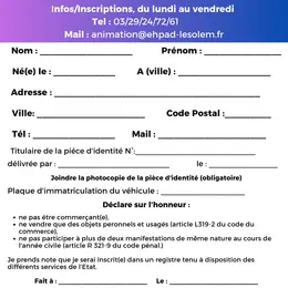 Vide grenier 
