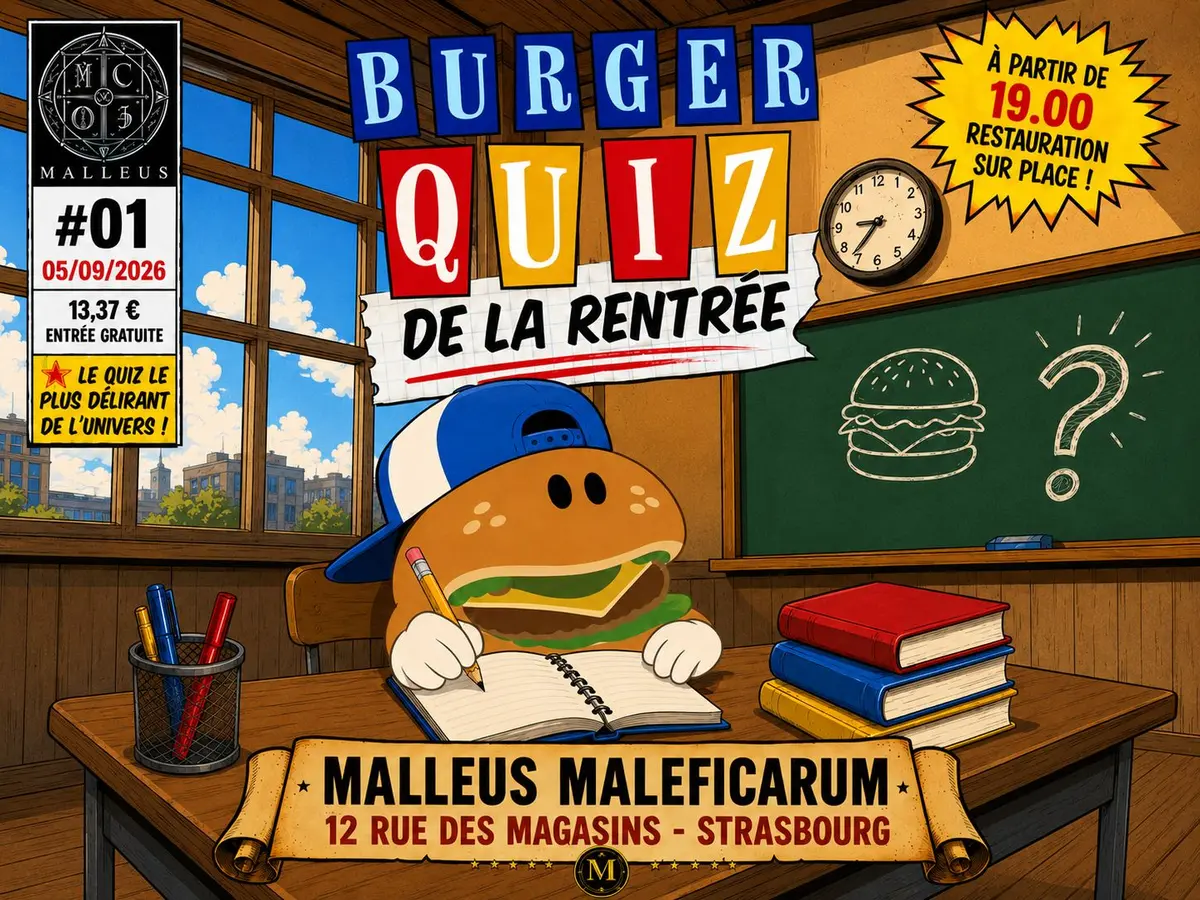 Burger Quiz de la Rentrée