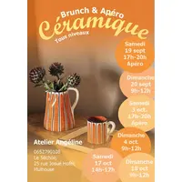 Brunch / Apéro céramique &copy; Angéline Dubois