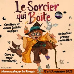 Le sorcier qui boîte, salon fantastique