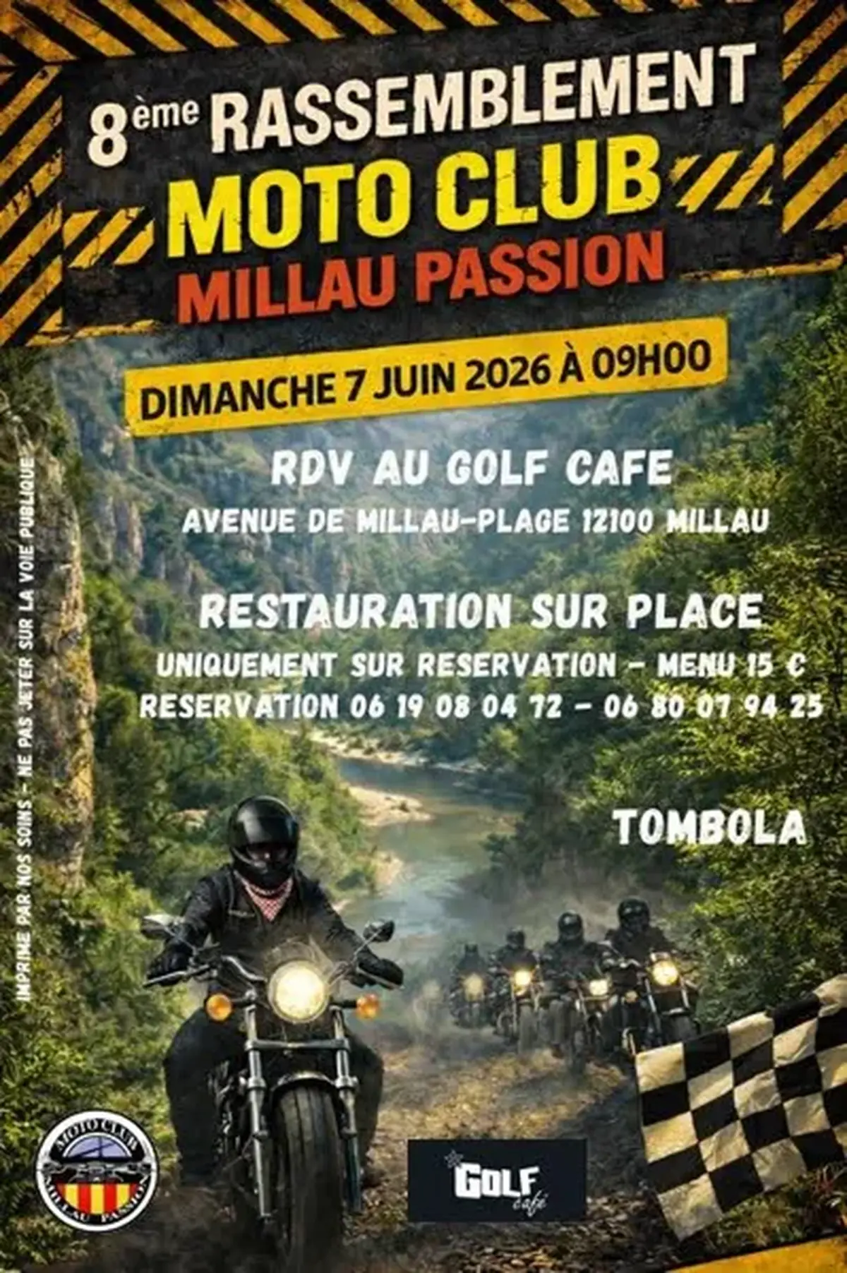 8ème Grand Rassemblement Moto Club Millau Passion