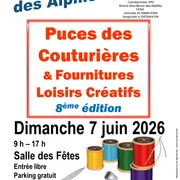 8ème Puces des Couturières & Fournitures Loisirs Créatifs