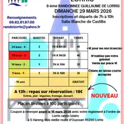 8ème randonnée Guillaume de Lorris