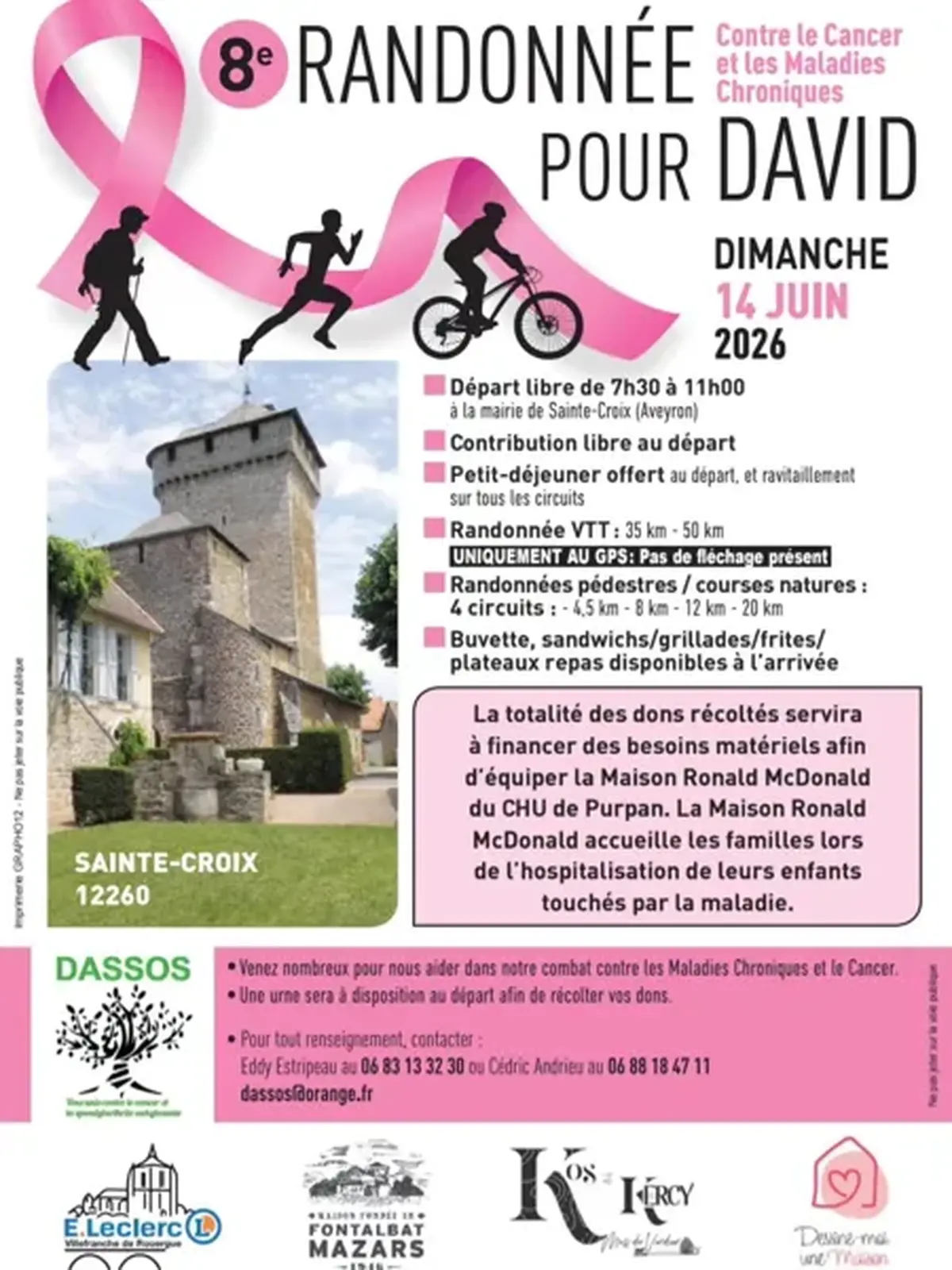 8ème Randonnée pour David