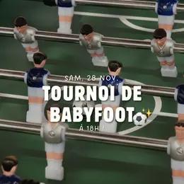 Tournoi de Babyfoot