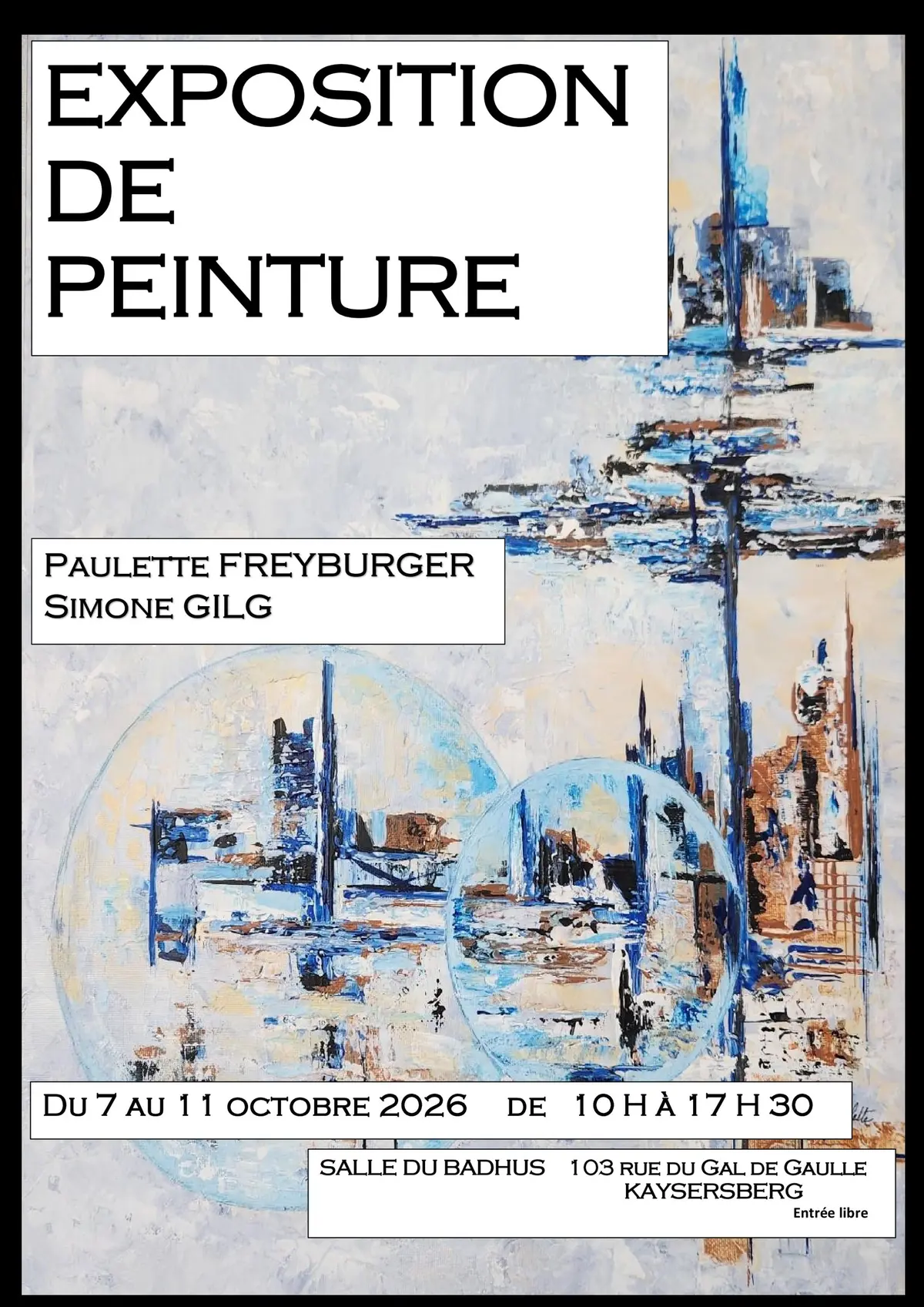 Exposition de Peinture
