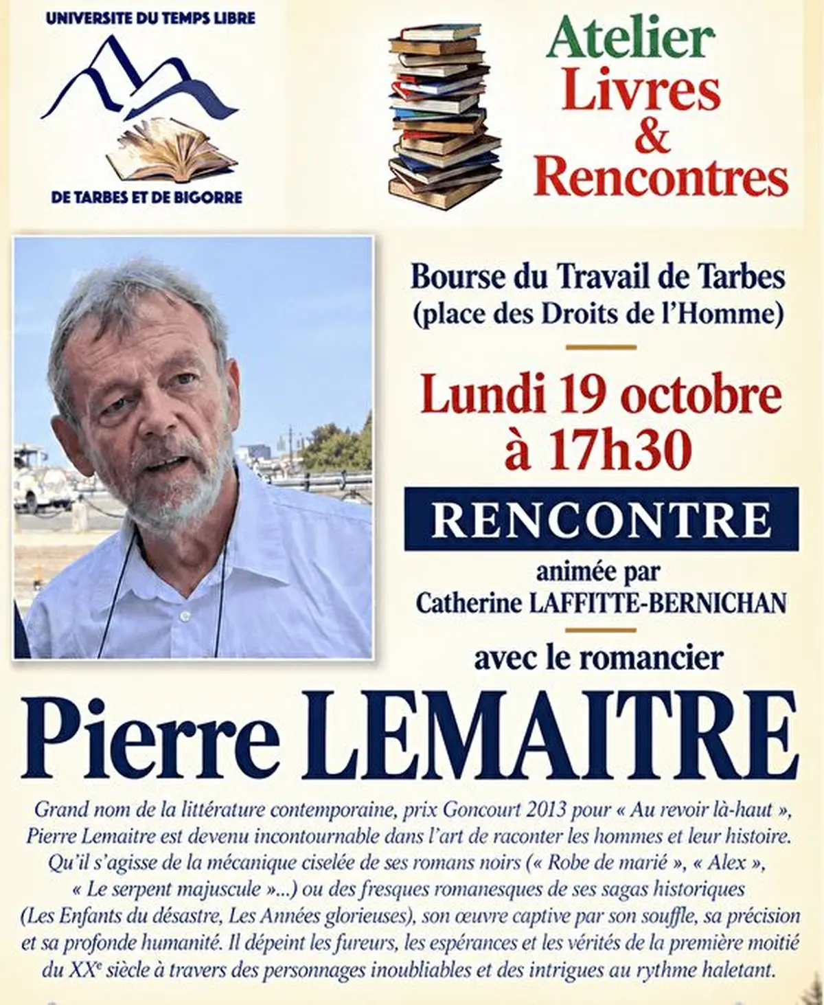 Rencontre avec Pierre Lemaitre