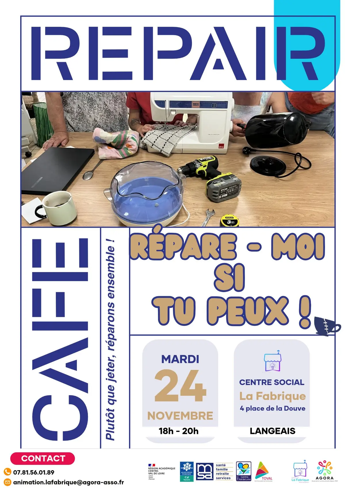 Repair Café - La Fabrique