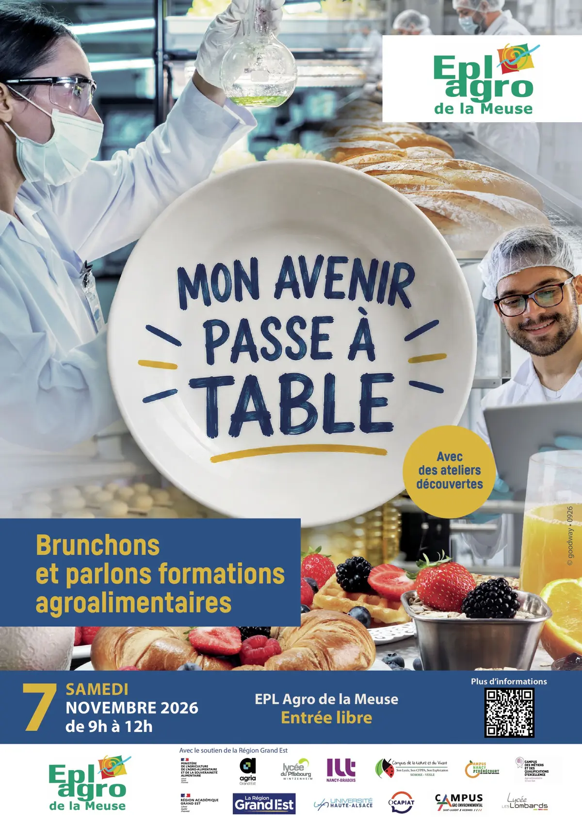 Mon Avenir passe à Table : Brunchons et parlons formations agroalimentaires