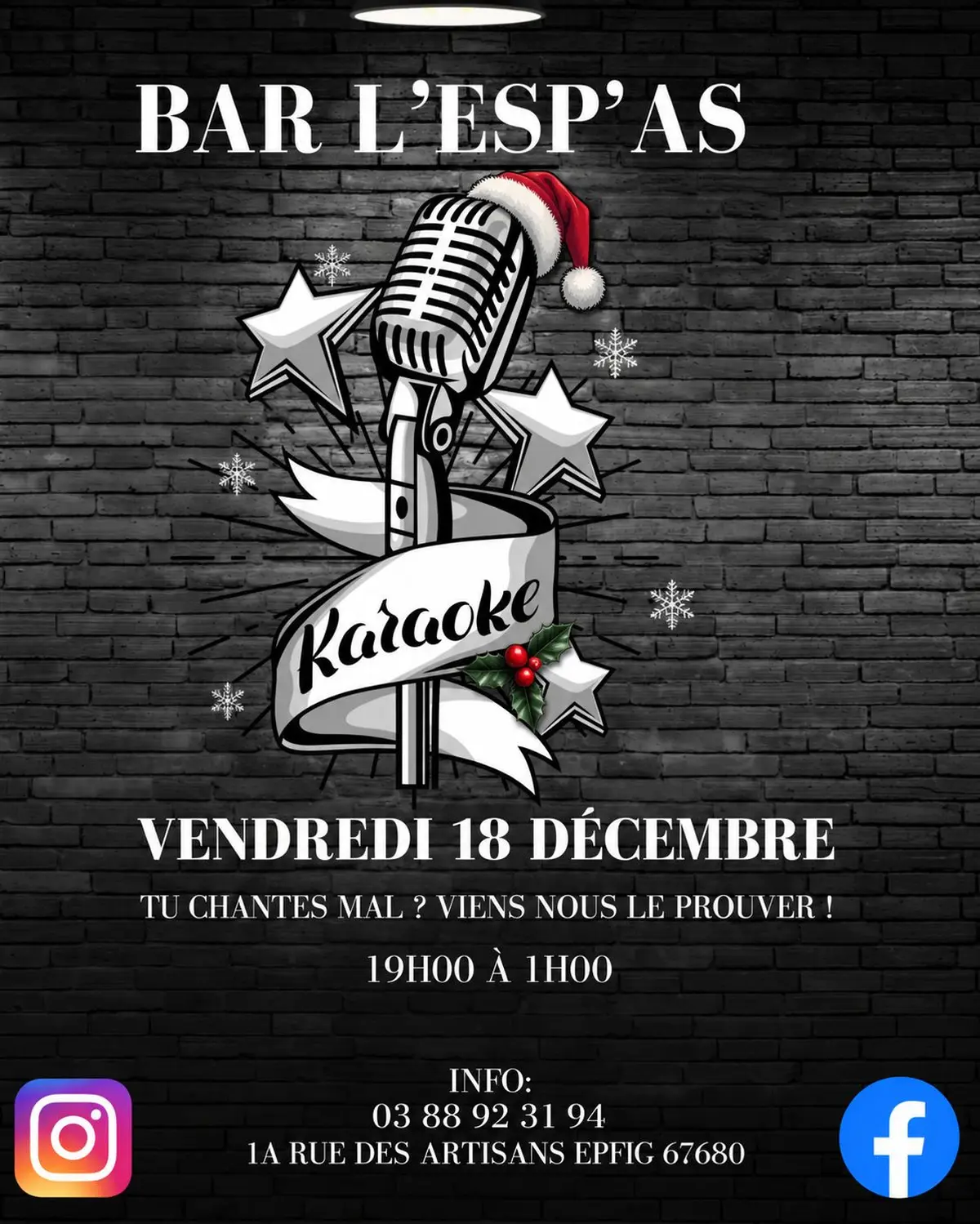 Soirée karaoké 