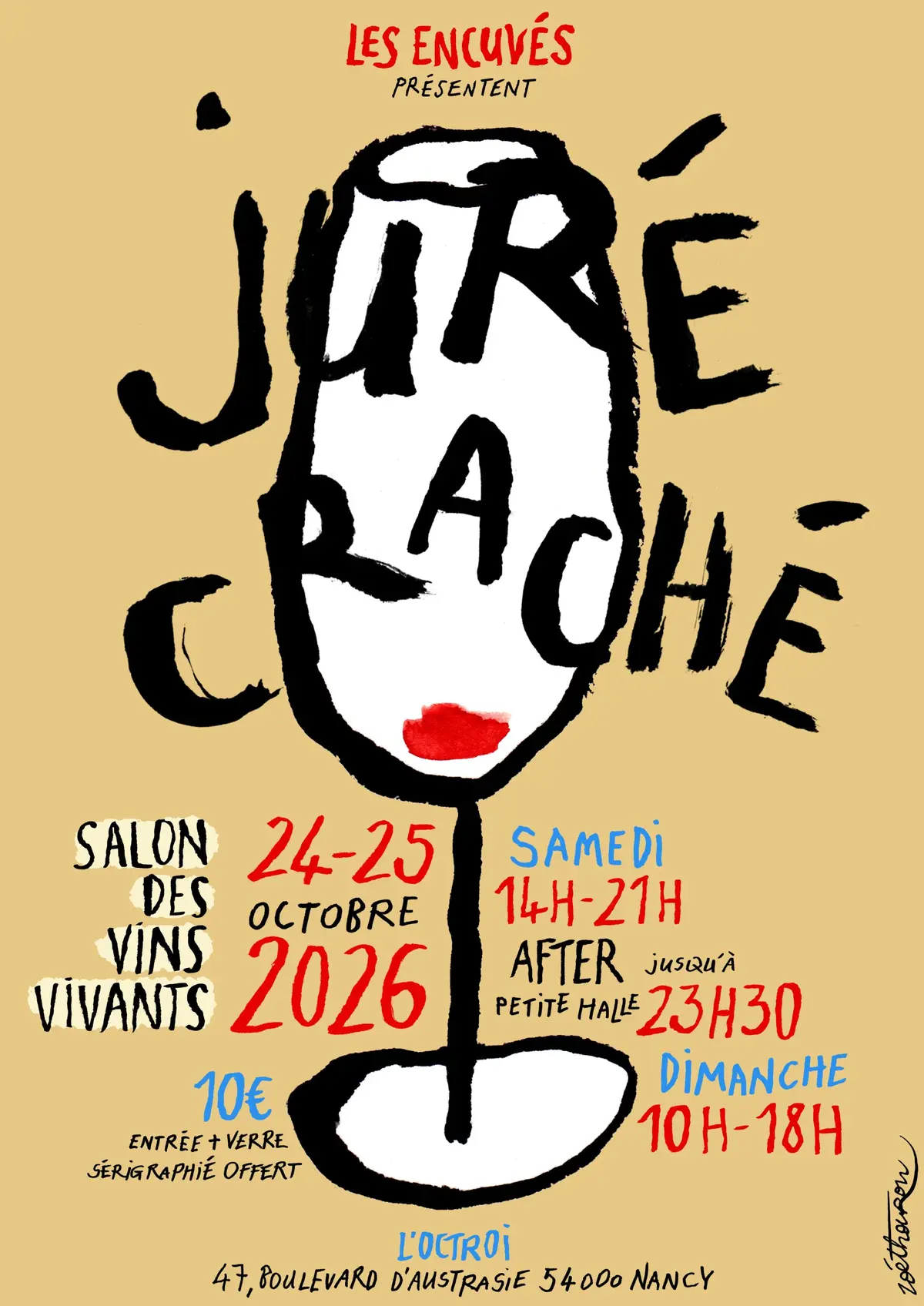 Juré / Craché quatrième édition - Salon des vins vivants à Nancy
