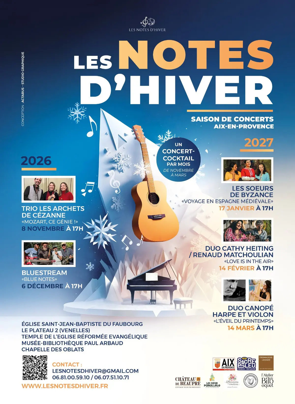 Saison musicale Les Notes d'Hiver