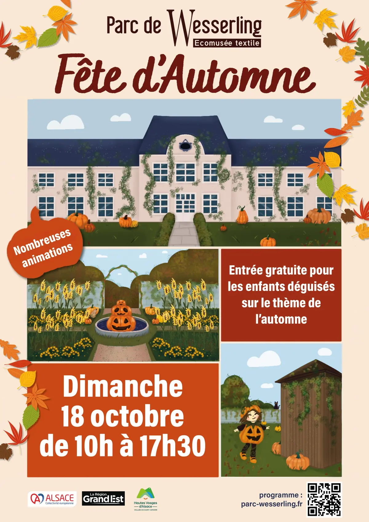 Fête d'Automne au Parc de Wesserling à Husseren-Wesserling