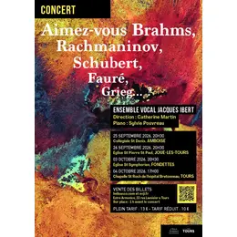 Aimez-vous Brahms, Rachmaninov, Schubert, Fauré, Grieg …?
