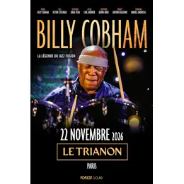 BILLY COBHAM signe son grand retour le dimanche 22 novembre au Trianon !